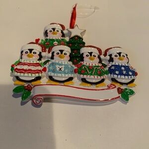 Polar X - Ugly Sweater - Penguin Ornament